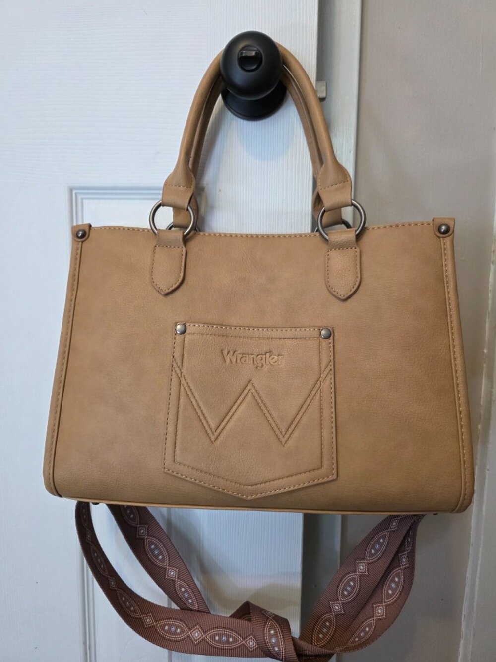 Wrangler Western style cross body satchel purse - Picture 2 of 8